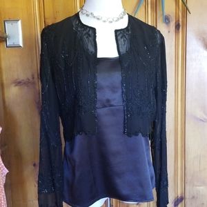 JG Hook satin top